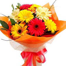 21 gerberas bouquet