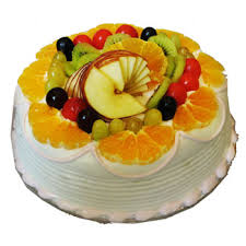 5 star 1 kg Fresh fruit cake