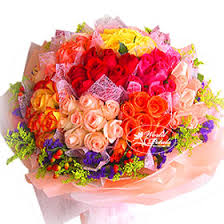 150 roses bouquet