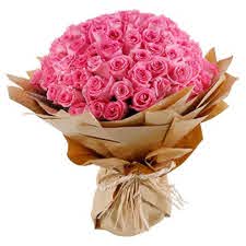 75 shades of pink roses bouquet