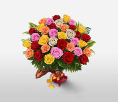 40 roses bouquet