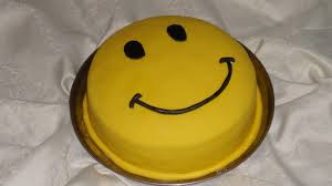 Eggless 1/2 kg smiley chocolate cake
