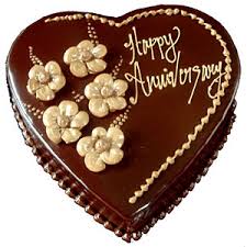 Heart Shaped Chocolate Cake